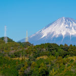 高圧線と富士山｜リキマルラボ